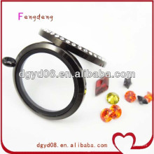 Floating charms glass memory locket wholesale